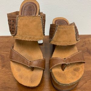Ruff Hewn Wedge Thong Sandal